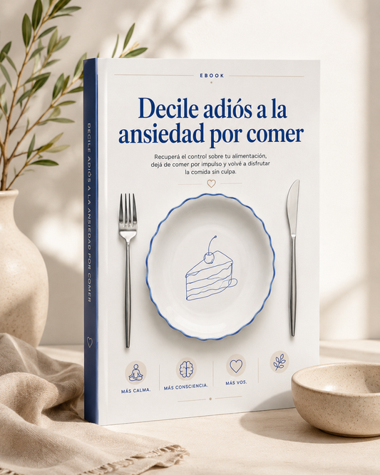 DECILE ADIOS A LA ANSIEDAD POR COMER + 2 Bonos exclusivos